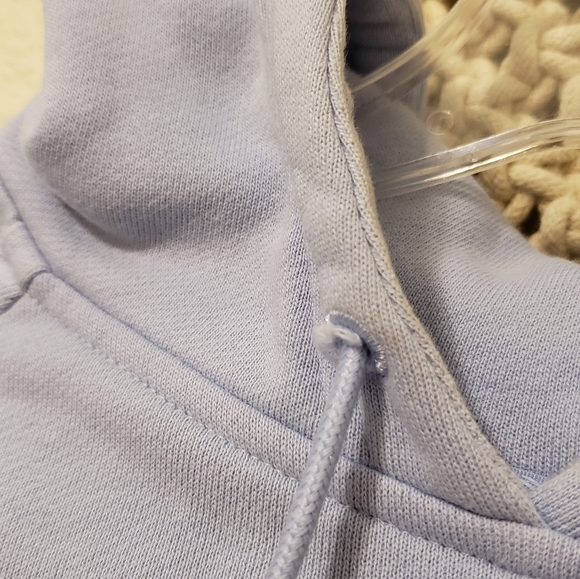 Adidas Cropped Hoodie Ribbed Sleeves - Picture 7 of 9